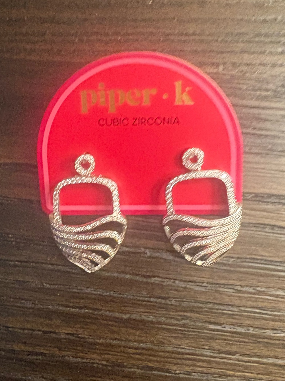 NEW Piper K Silver Earrings